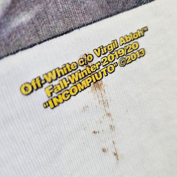 Off-White Brand Front-Zip Hoodie (Graphic back) - Picture 4 of 9